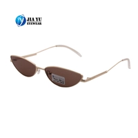 Wholesale Polarized Retro Special Design Small Cat Eye Metal Sunglasses
